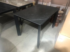 Стол CORNER 120 MATT BLACK MARBLE SOLID CERAMIC / BLACK, ®DISAUR в Советском - sovetskiy.ok-mebel.com | фото 10