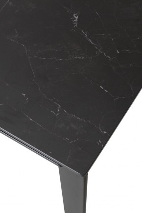 Стол CORNER 120 MATT BLACK MARBLE SOLID CERAMIC / BLACK, ®DISAUR в Советском - sovetskiy.ok-mebel.com | фото 5