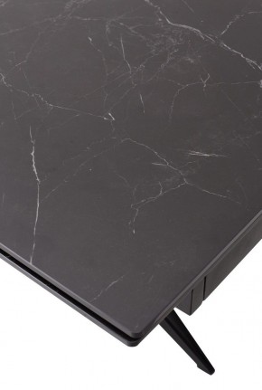 Стол FORIO 160 MATT BLACK MARBLE SOLID CERAMIC / BLACK, ®DISAUR в Советском - sovetskiy.ok-mebel.com | фото 9