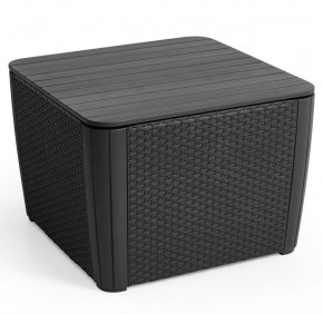 Стол-сундук Лузон Плюс (Luzon Plus Flat Wicker), графит в Советском - sovetskiy.ok-mebel.com | фото 3