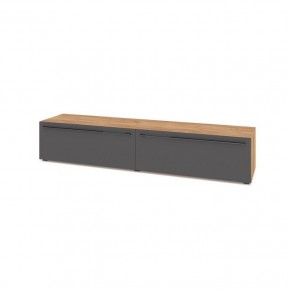 СТОУН С72 Тумба ТВ (золотой дуб/графит) в Советском - sovetskiy.ok-mebel.com | фото