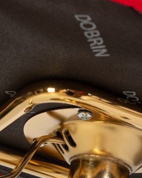 Стул барный DOBRIN CHARLY GOLD, красный велюр (MJ9-45) в Советском - sovetskiy.ok-mebel.com | фото 10