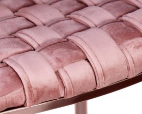 Стул барный DOBRIN EMMA ROSE GOLD, розовый велюр (VF-10) в Советском - sovetskiy.ok-mebel.com | фото 9