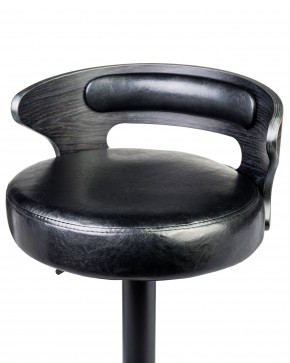 Стул барный DOBRIN FRED BLACK, чёрное дерево, чёрный в Советском - sovetskiy.ok-mebel.com | фото 6