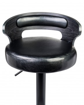 Стул барный DOBRIN FRED BLACK, чёрное дерево, чёрный в Советском - sovetskiy.ok-mebel.com | фото 8