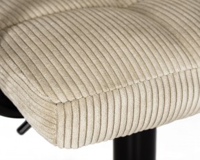 Стул барный DOBRIN KRUGER ARM BLACK, бежевый вельвет (LAR-E2041-04) в Советском - sovetskiy.ok-mebel.com | фото 7