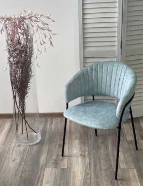 Стул ГЕММА, цвет RAIN 7 breeze, велюр / черный каркас М-City в Советском - sovetskiy.ok-mebel.com | фото 4