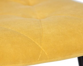 Стул обеденный DOBRIN CHILLY ROMBO, Горчичный Simple 15, основание черное в Советском - sovetskiy.ok-mebel.com | фото 10