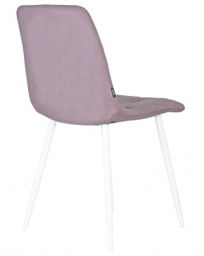 Стул обеденный DOBRIN CHILLY ROMBO, Лавандовый Simple 48, основание белый в Советском - sovetskiy.ok-mebel.com | фото 4