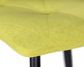 Стул обеденный DOBRIN CHILLY ROMBO, Лайм Simple 14, основание черное в Советском - sovetskiy.ok-mebel.com | фото 7
