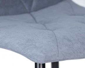 Стул обеденный DOBRIN CHILLY ROMBO, Серо-голубой Simple 26, основание черное в Советском - sovetskiy.ok-mebel.com | фото 9