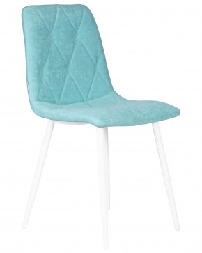 Стул обеденный DOBRIN CHILLY ROMBO, Тиффани Simple 51, основание белый в Советском - sovetskiy.ok-mebel.com | фото 2