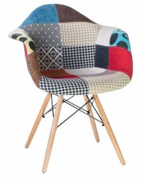 Стул обеденный DOBRIN DAW PATCHWORK, цвет сиденья мозаика в Советском - sovetskiy.ok-mebel.com | фото