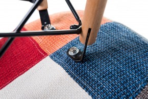 Стул обеденный DOBRIN DAW PATCHWORK, цвет сиденья мозаика в Советском - sovetskiy.ok-mebel.com | фото 8