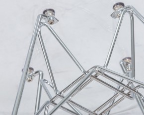 Стул обеденный DOBRIN DSR CASPER, ножки хром, цвет прозрачный в Советском - sovetskiy.ok-mebel.com | фото 10