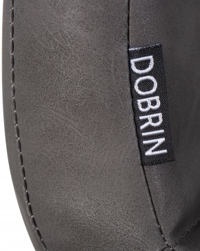 Стул обеденный DOBRIN MARK, черные ножки, серая антрацитовая винтажная экокожа (RU-08) в Советском - sovetskiy.ok-mebel.com | фото 9