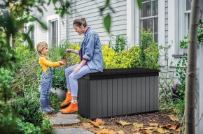 Сундук Дарвин 570 л (Darwin Box 570L) графит в Советском - sovetskiy.ok-mebel.com | фото 3