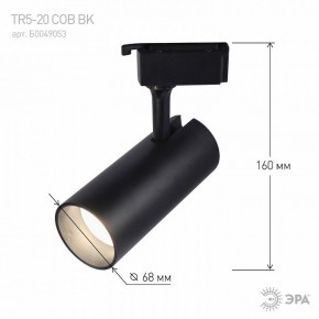 Светильник на штанге Эра  TR5-20 COB BK в Советском - sovetskiy.ok-mebel.com | фото 5