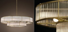 Светильник на штанге Imperiumloft RH Marais Round Chandelier 40,2668 в Советском - sovetskiy.ok-mebel.com | фото 2
