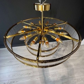 Светильник на штанге Imperiumloft RH Marais Round Chandelier 40,2668 в Советском - sovetskiy.ok-mebel.com | фото 8