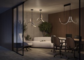 Светильник на штанге Maytoni Wabi MOD428PL-L20BK в Советском - sovetskiy.ok-mebel.com | фото 5
