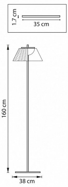 Торшер Lightstar Napoli 794710 в Советском - sovetskiy.ok-mebel.com | фото 6