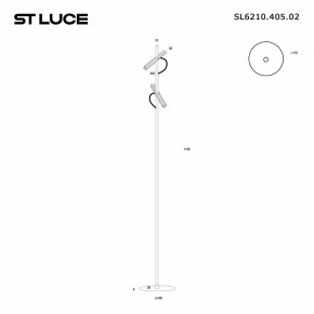 Торшер ST-Luce LILT SL6210.405.02 в Советском - sovetskiy.ok-mebel.com | фото 2