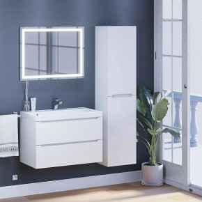 Тумба под раковину Uperwood Tanos 80 см, подвесная, белая матовая в Советском - sovetskiy.ok-mebel.com | фото 11