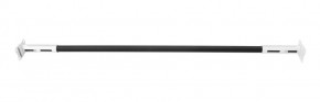 Турник раздвижной 1450-1700 цв. белый-черный FLEXTER PROFI в Советском - sovetskiy.ok-mebel.com | фото