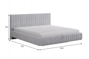 ТВИКС Кровать с ПМ 1800 в Советском - sovetskiy.ok-mebel.com | фото 2