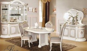 Витрина 2-х дверная (01.322) Роза (беж) в Советском - sovetskiy.ok-mebel.com | фото 2