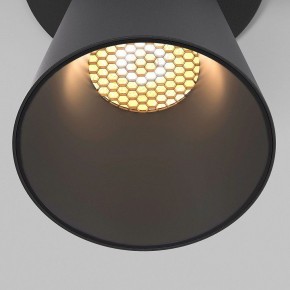 Встраиваемый светильник Elektrostandard Bell 25097/LED 8W 3000K черный в Советском - sovetskiy.ok-mebel.com | фото 6