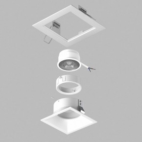 Встраиваемый светильник Lightstar Domino D51606WMOD в Советском - sovetskiy.ok-mebel.com | фото 2