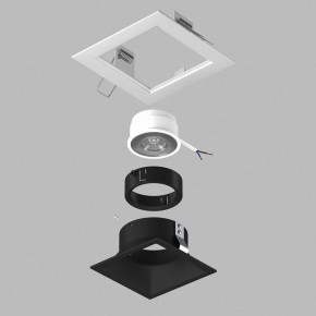 Встраиваемый светильник Lightstar Domino D51607BMOD в Советском - sovetskiy.ok-mebel.com | фото 2