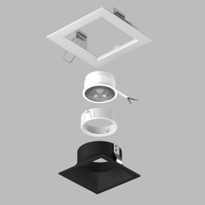 Встраиваемый светильник Lightstar Domino D51607WMOD в Советском - sovetskiy.ok-mebel.com | фото 3