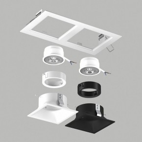 Встраиваемый светильник Lightstar Domino D5260607WBMOD в Советском - sovetskiy.ok-mebel.com | фото 3
