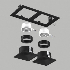 Встраиваемый светильник Lightstar Domino D5270707BMOD в Советском - sovetskiy.ok-mebel.com | фото 3