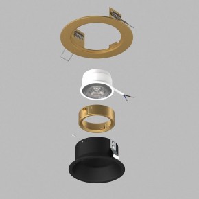 Встраиваемый светильник Lightstar Domino D61307GMOD в Советском - sovetskiy.ok-mebel.com | фото 3