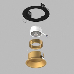Встраиваемый светильник Lightstar Domino D61703GMOD в Советском - sovetskiy.ok-mebel.com | фото 3