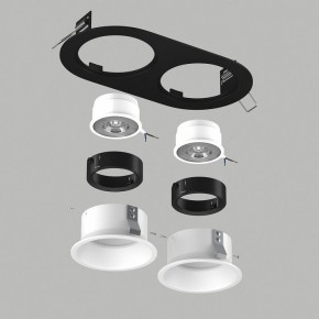 Встраиваемый светильник Lightstar Domino D6570606BMOD в Советском - sovetskiy.ok-mebel.com | фото 3