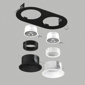 Встраиваемый светильник Lightstar Domino D6570607WBMOD в Советском - sovetskiy.ok-mebel.com | фото 2
