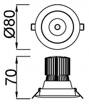 Встраиваемый светильник Mantra Formentera C0075 в Советском - sovetskiy.ok-mebel.com | фото 4