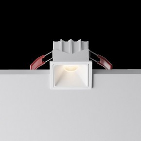 Встраиваемый светильник Maytoni Alfa LED DL043-01-10W3K-SQ-W-1 в Советском - sovetskiy.ok-mebel.com | фото 5