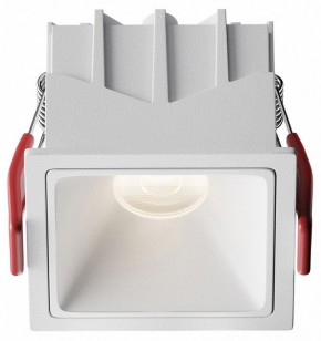 Встраиваемый светильник Maytoni Alfa LED DL043-01-10W4K-SQ-W-1 в Советском - sovetskiy.ok-mebel.com | фото