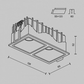 Встраиваемый светильник Maytoni Alfa LED DL043-02-10W4K-SQ-W-1 в Советском - sovetskiy.ok-mebel.com | фото 10