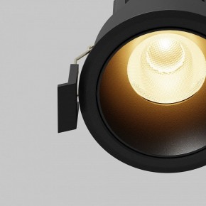 Встраиваемый светильник Maytoni Dip DL115-10W-2.7K-B в Советском - sovetskiy.ok-mebel.com | фото 10