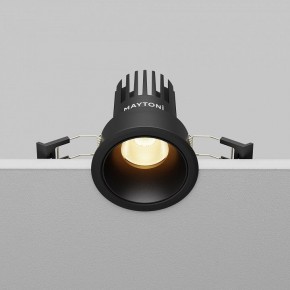 Встраиваемый светильник Maytoni Dip DL115-10W-2.7K-B в Советском - sovetskiy.ok-mebel.com | фото 5