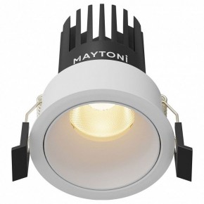 Встраиваемый светильник Maytoni Dip DL115-10W-2.7K-W в Советском - sovetskiy.ok-mebel.com | фото 2