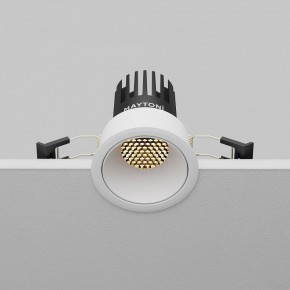 Встраиваемый светильник Maytoni Dip DL115-10W-2.7K-W в Советском - sovetskiy.ok-mebel.com | фото 7