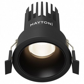 Встраиваемый светильник Maytoni Dip DL115-10W-4K-B в Советском - sovetskiy.ok-mebel.com | фото